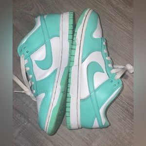 Women’s Nike Dunks - Size 8 - Teal